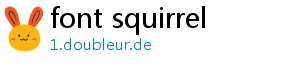 font squirrel