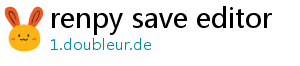 renpy save editor